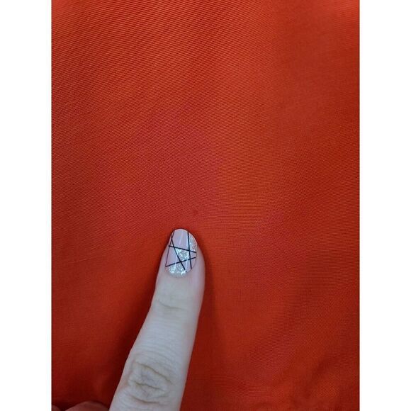 Alice + Olivia Dress‎ Size 4 Red Night Out Sheath Ruffle Sleeveless Peplum - Picture 5 of 12